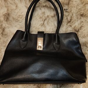 Aldo Elegant Black Tote Bag
